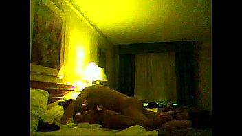 Couple have hot sex in hotel