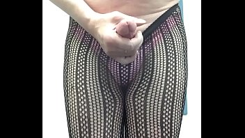 denied sissy edges in fishnets and.