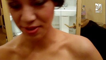 Tifanny Doll watched and fucked while taking a shower!!!